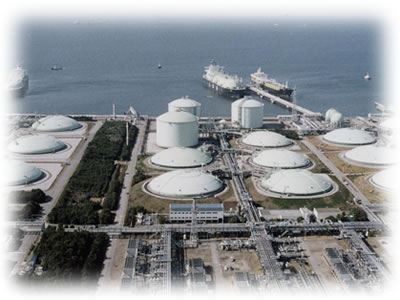 Терминалы сжиженных и очищенных газов и нефтепродуктов